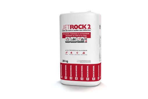 Laine de roche nodulée à souffler JETROCK2 - colis de 20kg