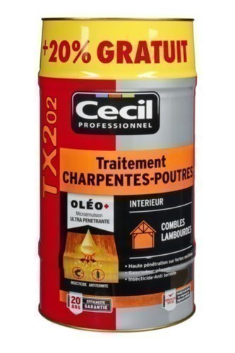 TRAIT TX202 CHARPENTE ET POUTRE 5L+20% - 046813