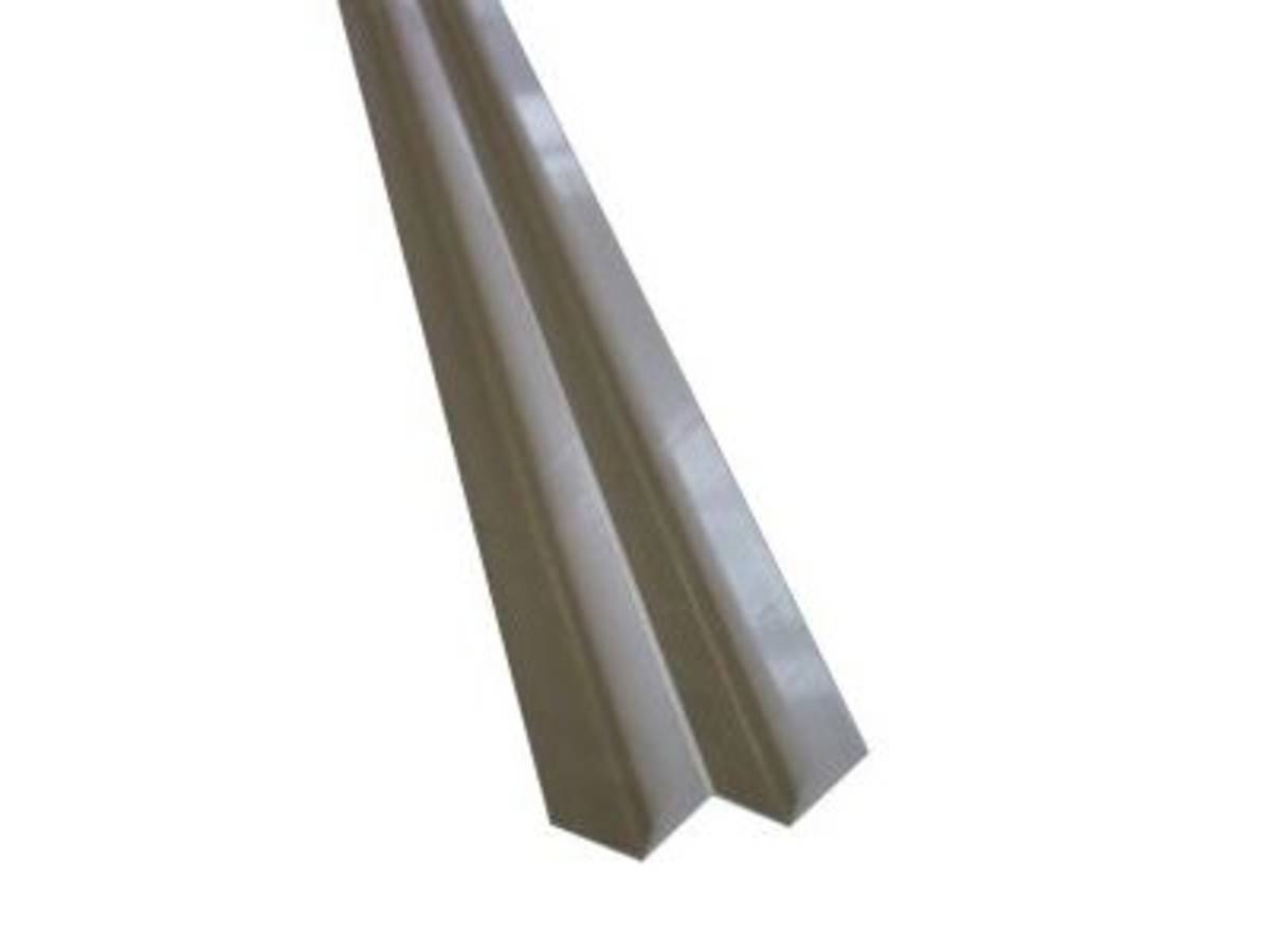 Profilés en aluminium laqué de finition MétalTrim angle extérieur - lo