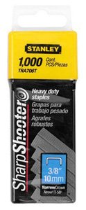 agrafes 10mm type g stanley - 1000 pcs  ref 1-tra706t