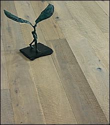 PARQUET CONTRECOLLE CHENE LOFT PRIMO COULEUR CAP FERRET SCIAGE FUME HUILE BLANC 15 x 189 mm R/L