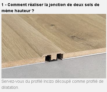 Accessoire sol stratifié - Quick Step - profilé incizo 2150x48x13mm