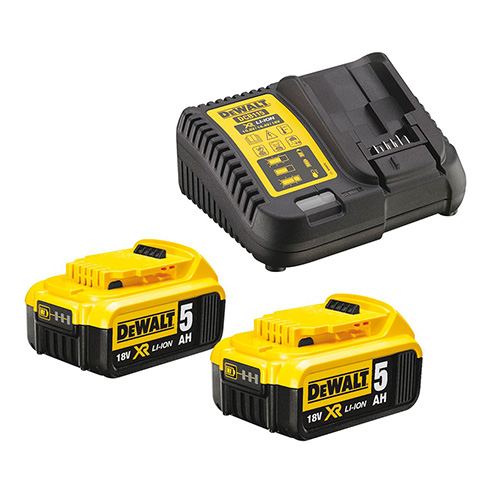 Paxk 2 batteries XR 18V 5AH LI-ION + chargeur